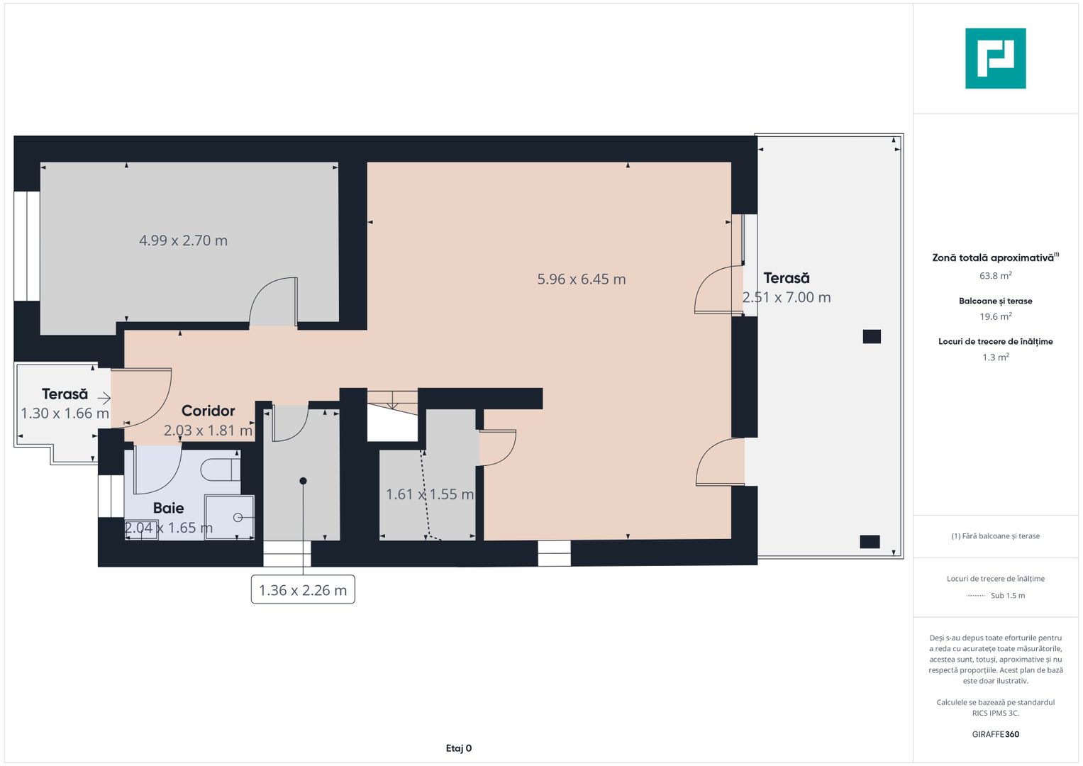 Duplex 5 camere  în cartier Europa Mosnița Nouă - Poză 24