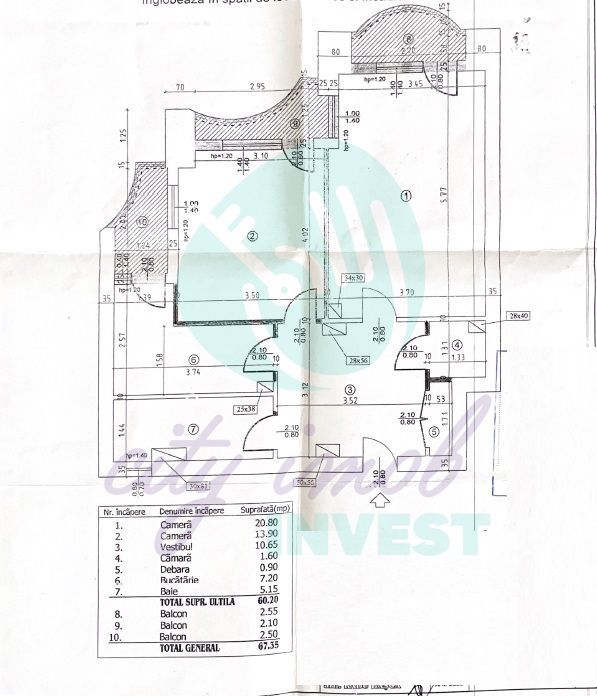 Apartament 2 camere, 67 mp, decomandat, versatil și luminos – Bulevardul Unirii - Poză 3