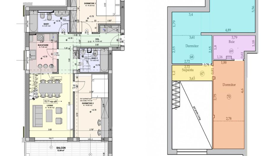 Penthouse 5 camere, intabulat, finisat la cheie (NCL-29D-Ra-ap7) - Poză 9