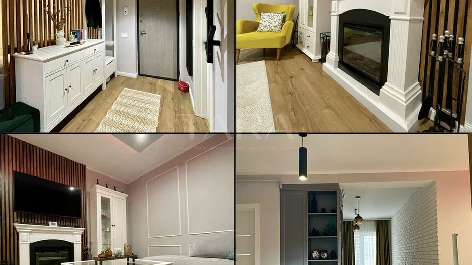 Apartament 3 camere, garaj, mobilat complet, Baciu. - Poză 1
