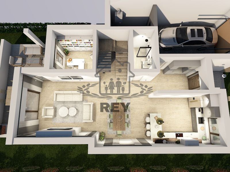 Casă modernă de vânzare,175 mpu,413 mp de teren,Cisnădie/Cisnădioara - Poză 14