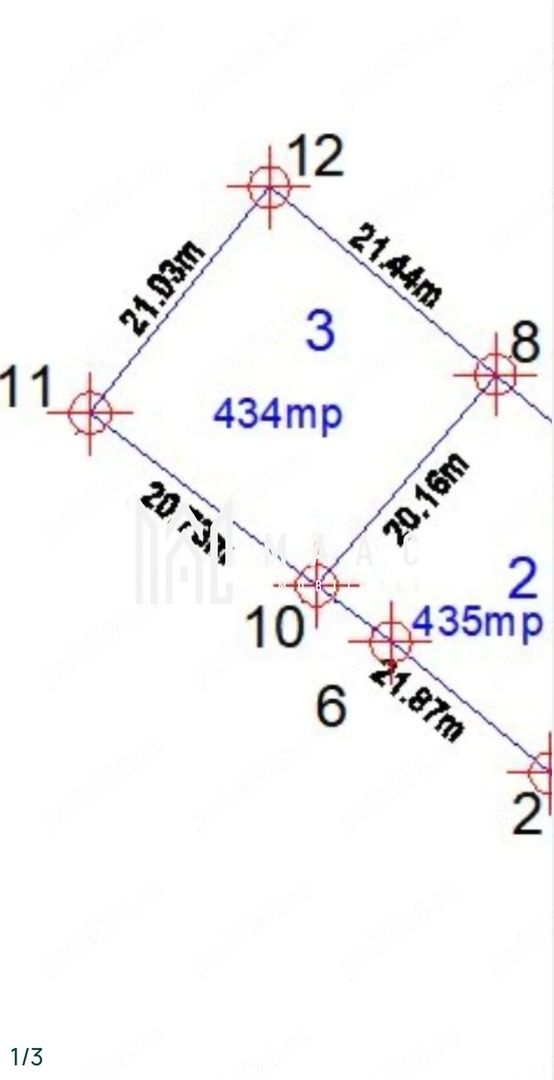 Teren intravilan de vânzare | Tălmaciu, Central | 434 mp | intabulat - Poză 2