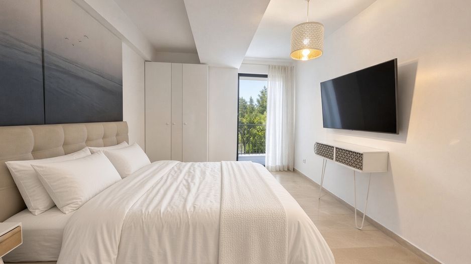 3 camere  langa plaja cu parcare | terasa si vedere la mare - Poză 6