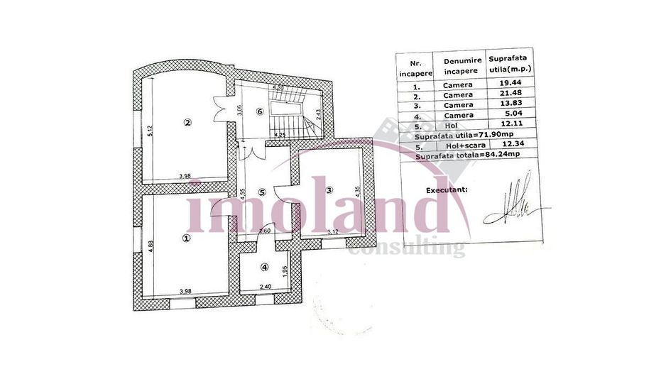 Ocazie - investitie - vila interbelica - Schiță 6