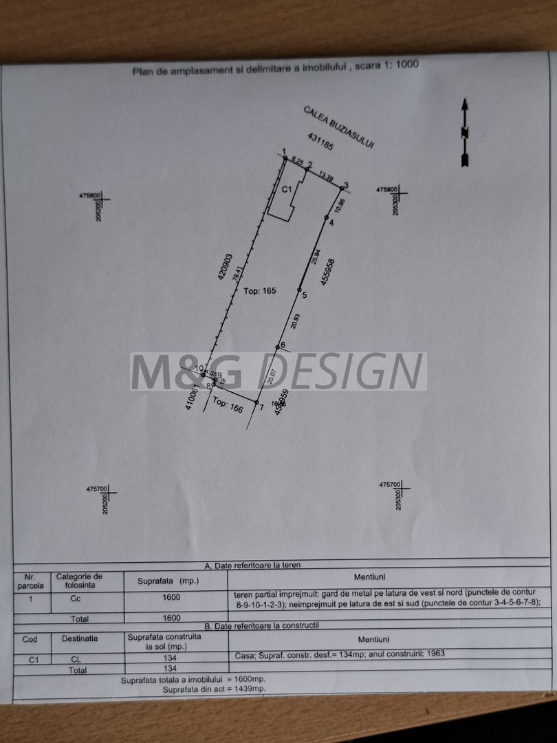 Teren intravilan cal Buziasului, zona mixta UTR M3 - Poză 6