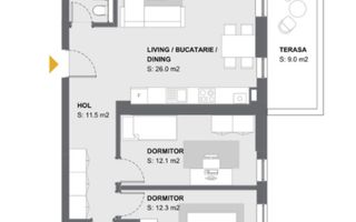 Aradului-3 Camere-Centrala Proprie - Poză 10