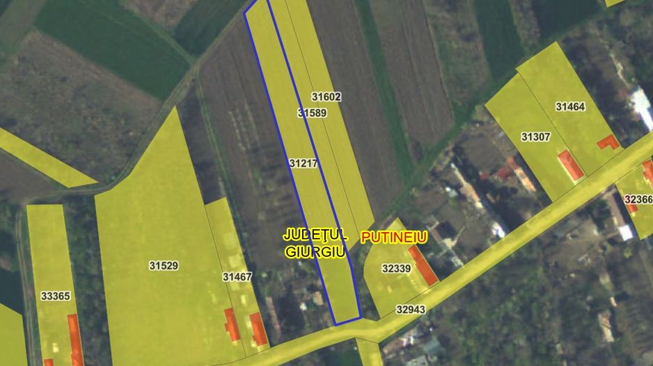 Teren intravilan 2.500 mp – Vieru, Giurgiu - Poză 2