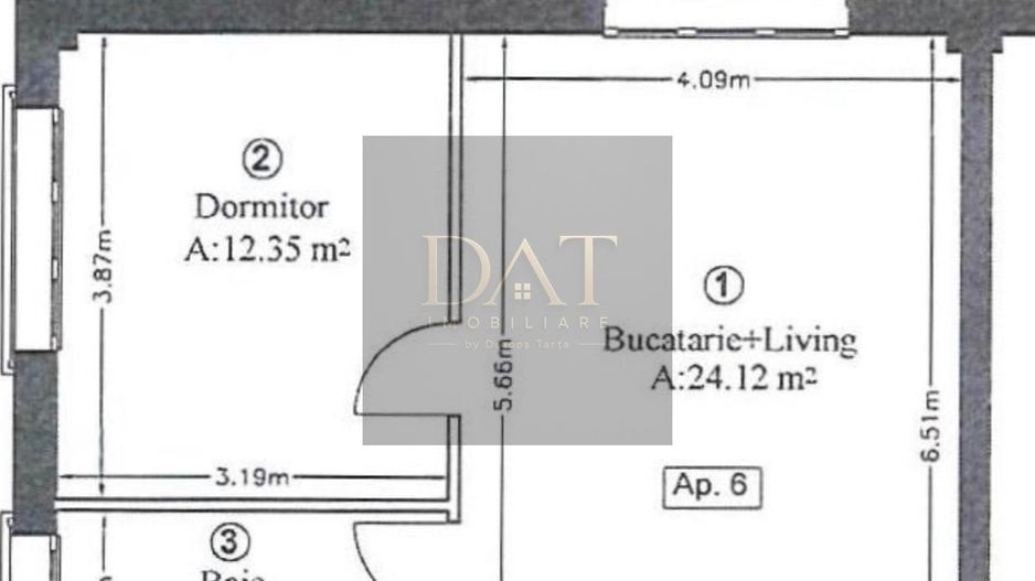 Apartament 2 camere,  finisat, Beta Residence - Poză 5