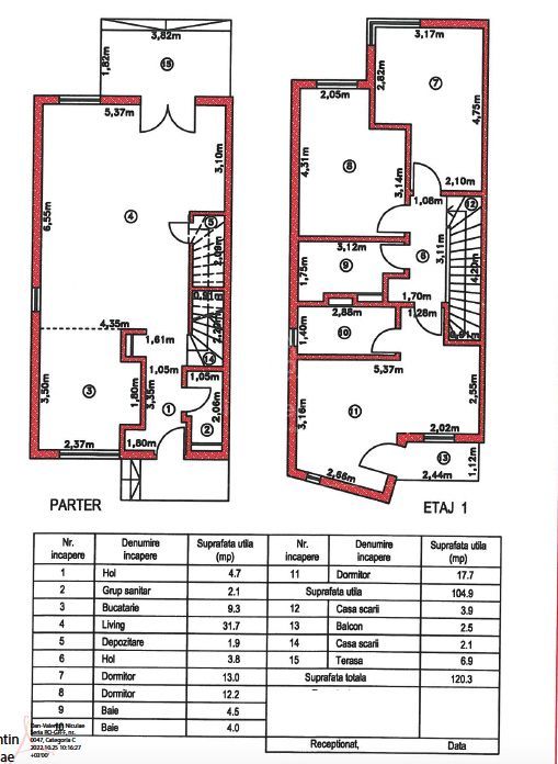 Ansamblu privat | Casa  4 camere | 3 bai | Parcare | Comision 0! - Schiță 18
