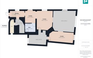 Apartament cu 3 camere,  zona ultracentrală - Poză 9