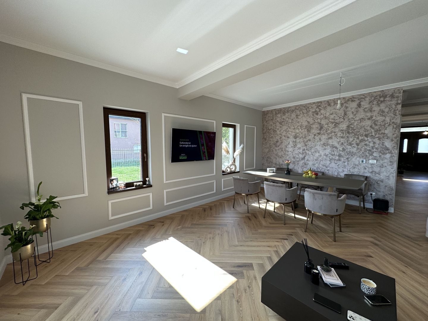 Duplex despartit prin spatiu tehnic  - teren 500mp - Poză 4