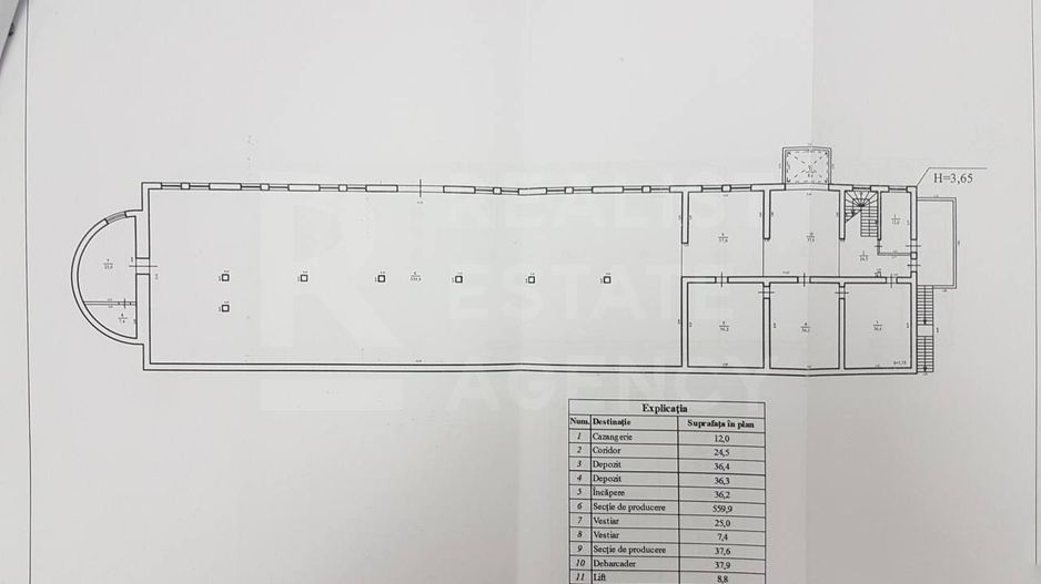 Vânzare, spațiu comercial, 3843 mp, strada N. M. Spătaru, Ciocana - Poză 20