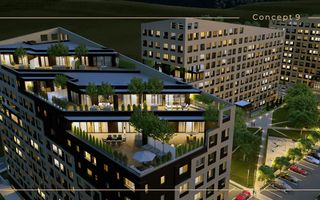 2 camere la parter, Concept 9 – ideal pentru locuit sau business - Poză 1