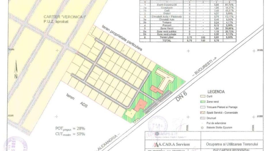 Teren intravilan 57500 mp - Mihailesti - Giurgiu - Poză 3