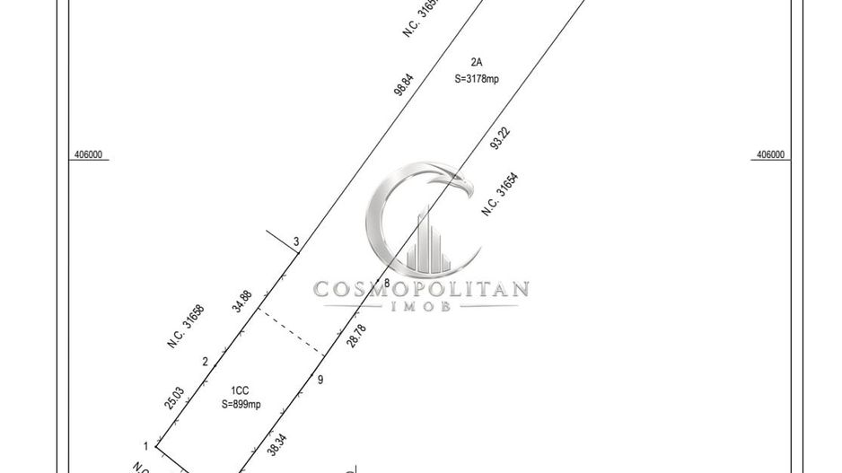Teren intravilan zona Vadu Pasii BZ 4.000mp d=20m drum asfaltat utilitati Pret: - Poză 3