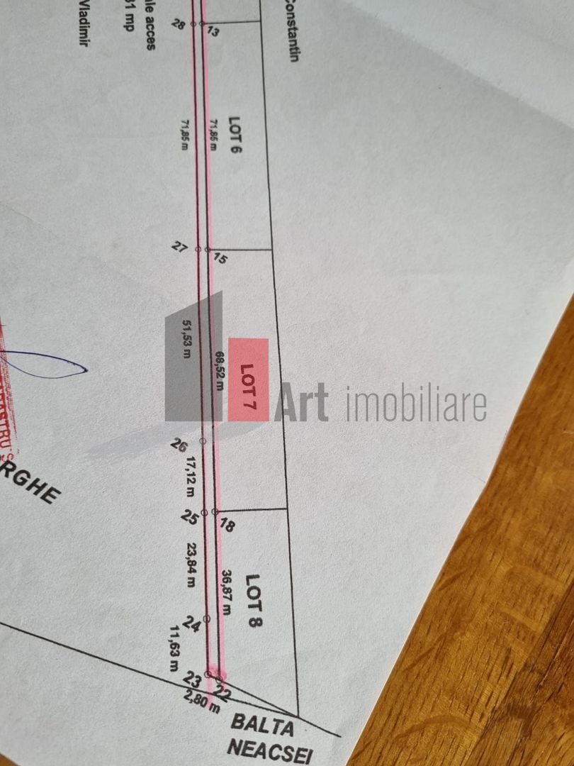 3500 mp | loturi casa | potential investitie | 175 e/mp | Pipera - Poză 3