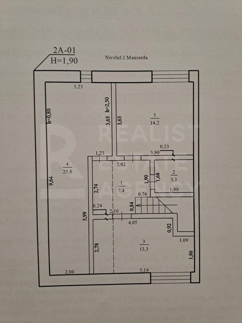 Vânzare, casă, 3 camere, str. Livezilor, Cricova - Poză 2