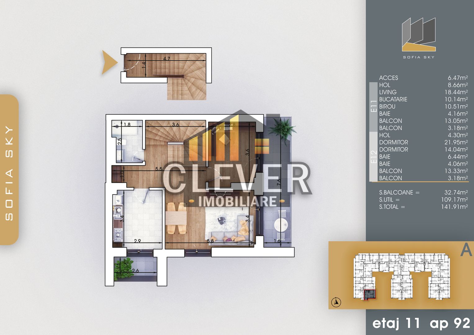 Duplex 3 camere Finalizat, Pallady, 8 min metrou Nicolae Teclu - Poză 4