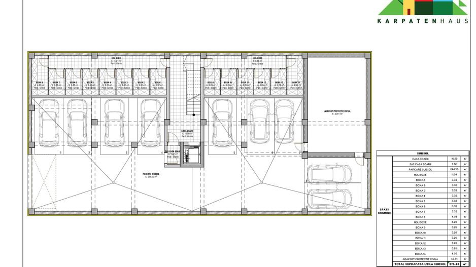 Apartament 3 camere, nou, proiect rezidenţial premium - Schiță 18