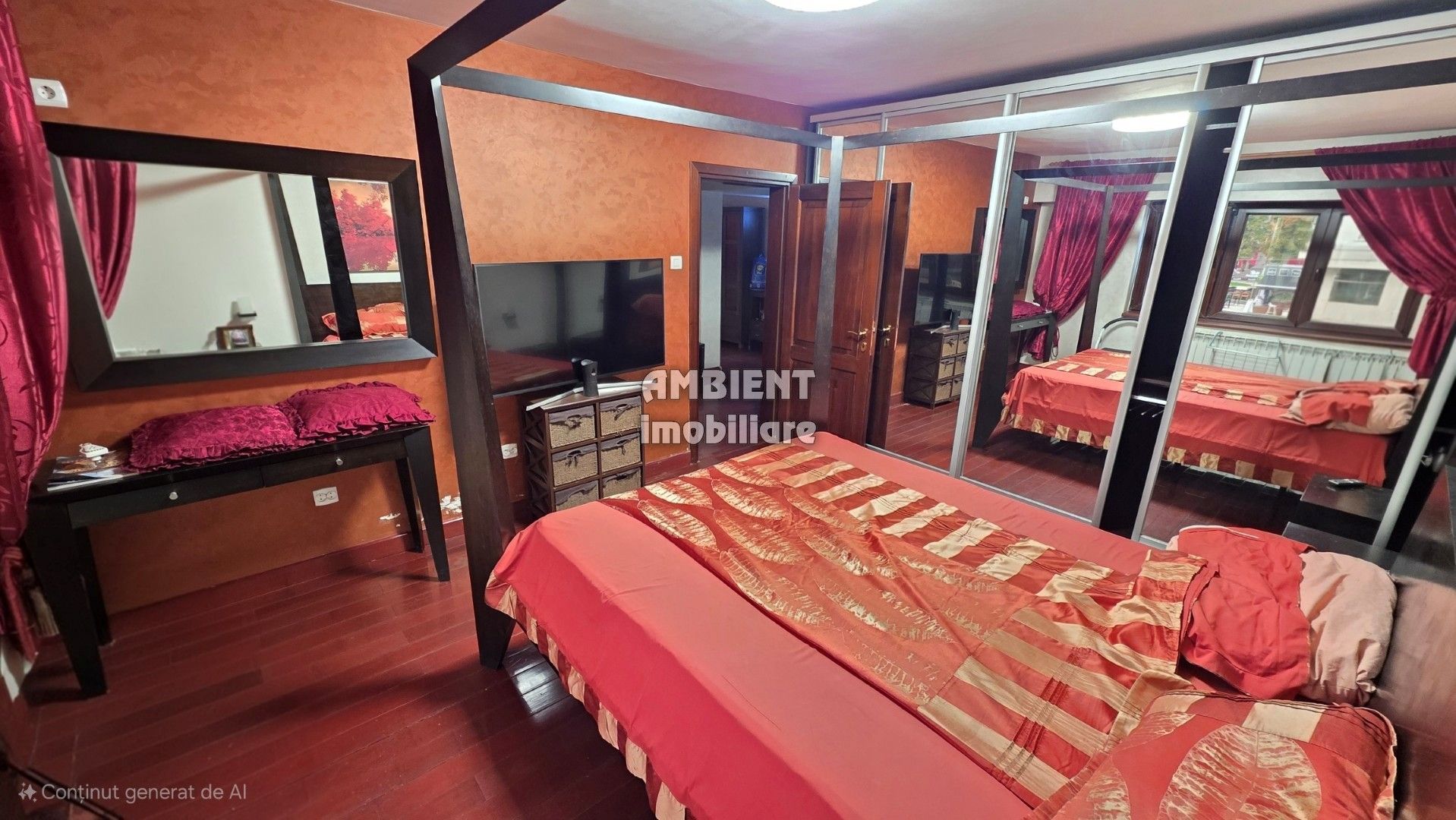 Apartament cu 3 camere transformat in 2 camere, etaj 1,  zona Ultracentral; - Poză 6