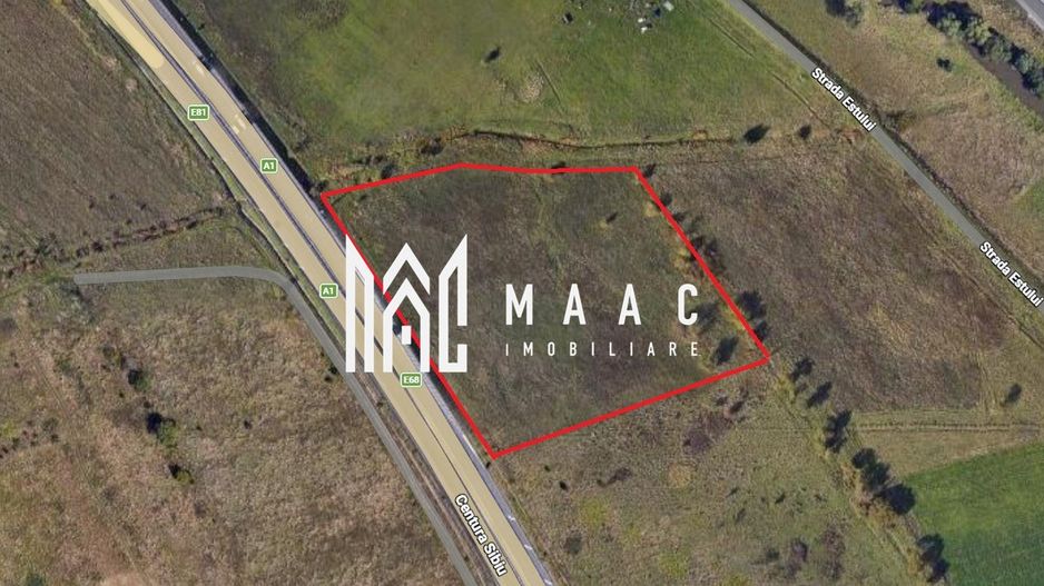 Teren intravilan 9275 mp I Constructii I Investiție I Sibiu - Poză 1