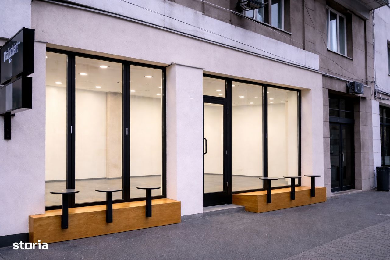 Spațiu comercial stradal – Calea Victoriei | 40 mp | Vitrină 7 m - Poză 3