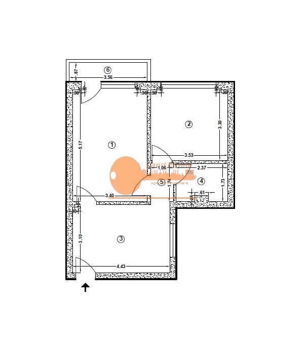 2 camere la 12 minute de metrou, - Schiță 10
