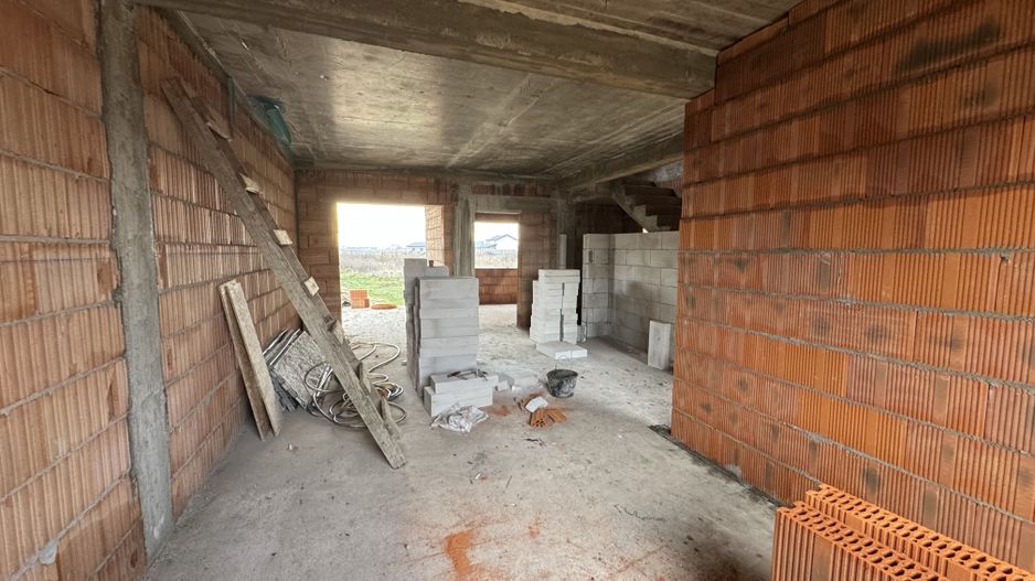 1/2 Duplex Sacalaz P+E,4Camere,2 Bai,Proiect Modern - Poză 6