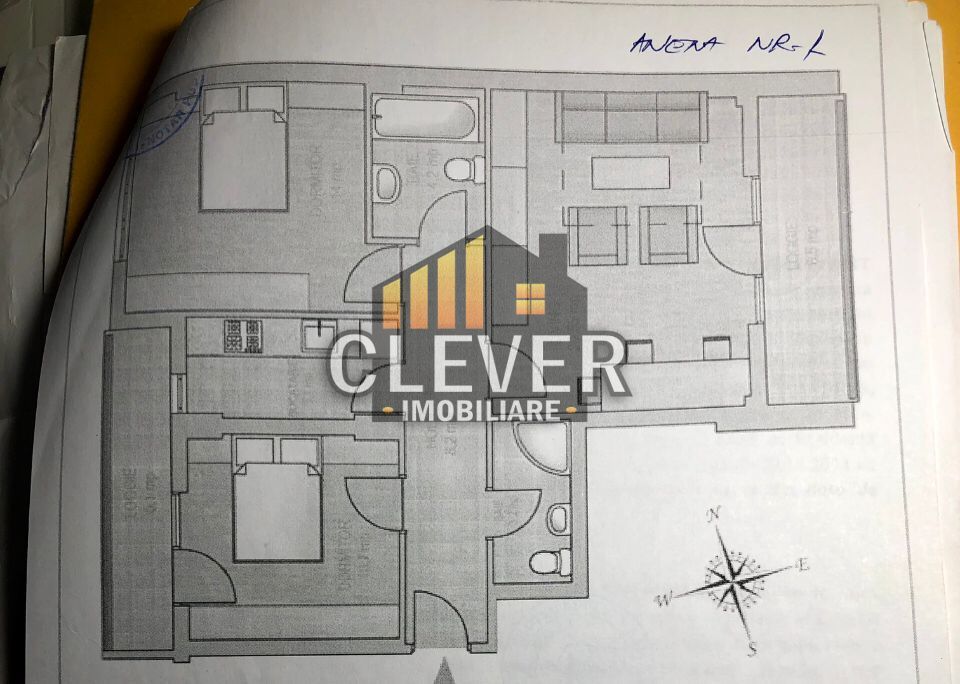Apartament 3 camere Mutare Imediata Metrou 1 Decembrie - Poză 2