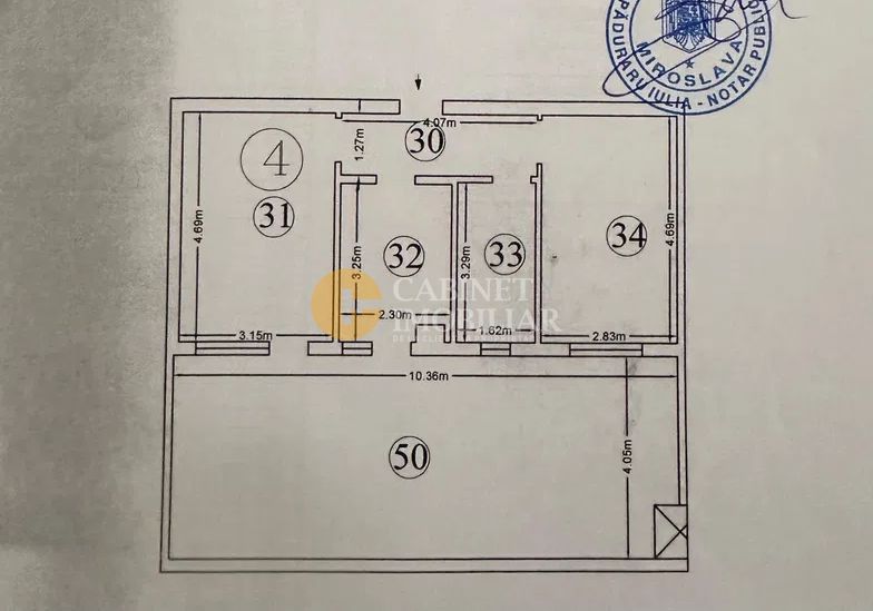 2 Camere + Terasă Intabulată - Complex Ideal Residence - CUG - Poză 7
