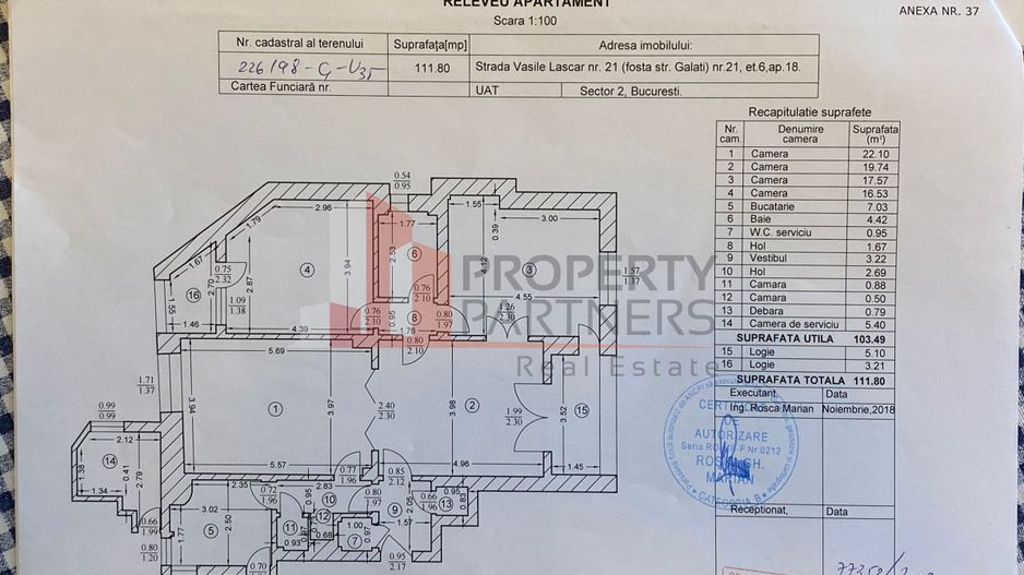 Apartament Vasile Lascar, Piata Italiana - Poză 13