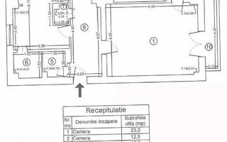 Natiunile Unite I Apartament 3 camere I Bloc 1995 | 5 minute metrou - Schiță 10