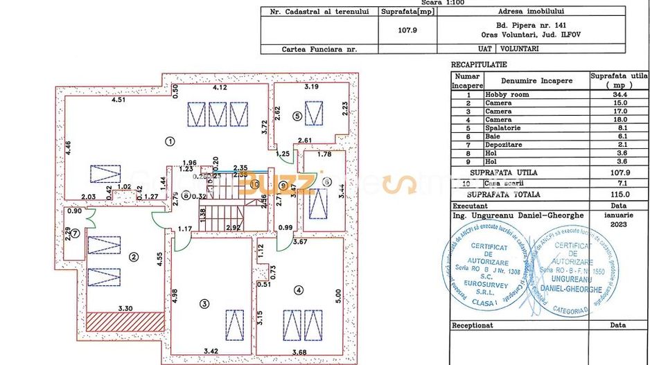 Vila duplex premium cu piscină | Oxford Gardens – Pipera |Lângă pădure - Schiță 20