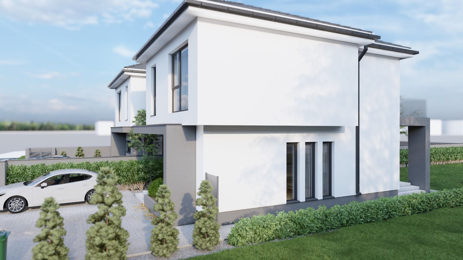 Duplex modern I 2 terase și grădină I Sacalaz - Poză 9