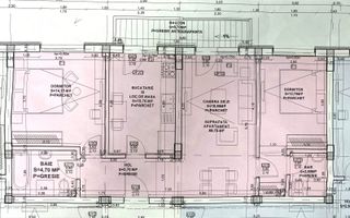 Apartament 3 camere 69 mp , Doamna Stanca, Selimbar - Schiță 9