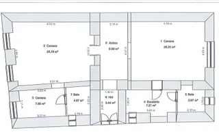 🏡 Apartament 3 camere ultracentral, Zona Mitropoliei, 91 mp utili, - Poză 12
