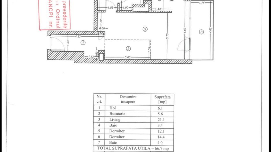 Apartament superb 3 camere I  One Verdi I Vanzare - Poză 11