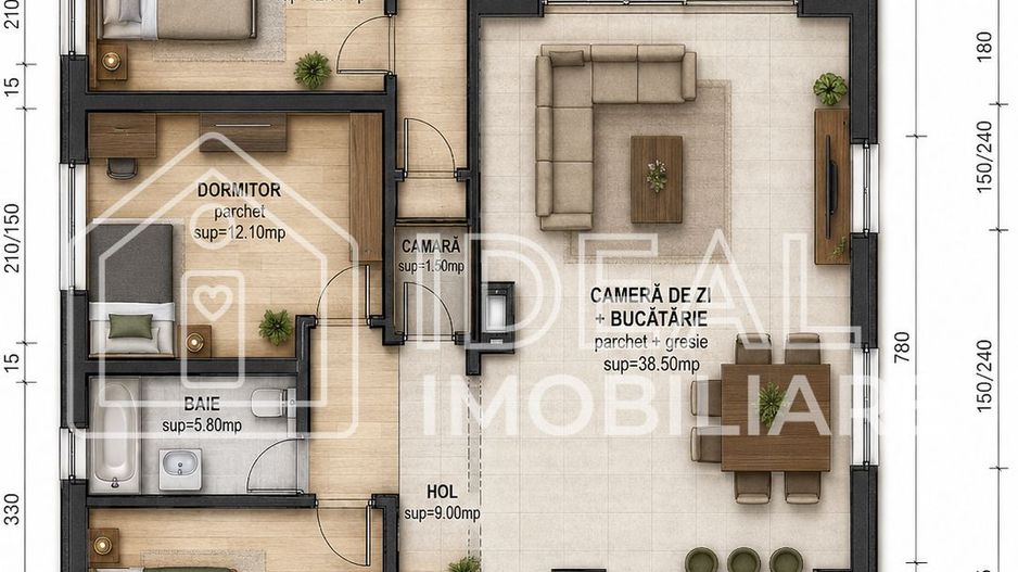 Casa Individuala pe un singur nivel, in Viile Sibiului - Poză 2
