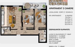Apartamente noi la 3 minute de statia de metrou Berceni - Poză 6