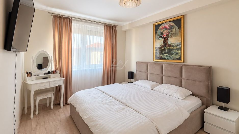 Mobilat si utilat complet. 2 bai. Asfalt. Disponibil imediat. - Poză 6