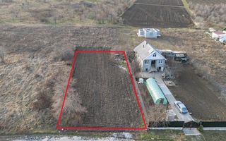 Teren 9,45 ari Ghidighici | 23 m fațadă | pentru construcții | 6 km de Chișinău - Poză 1