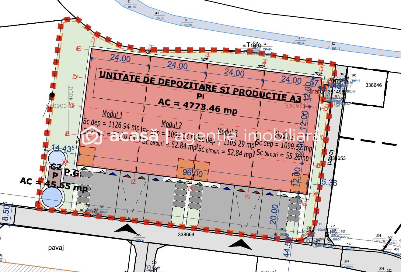 4646 mp - Hala industriala de inchiriat in Parc Industrial Arad - Poză 2