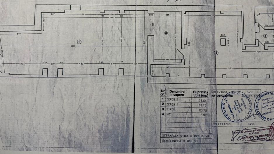 OPORTUNITATE DE INVESTITIE ‖ SPATIU COMERCIAL ‖ CENTRUL VECHI ‖ KM 0 ‖ - Schiță 14