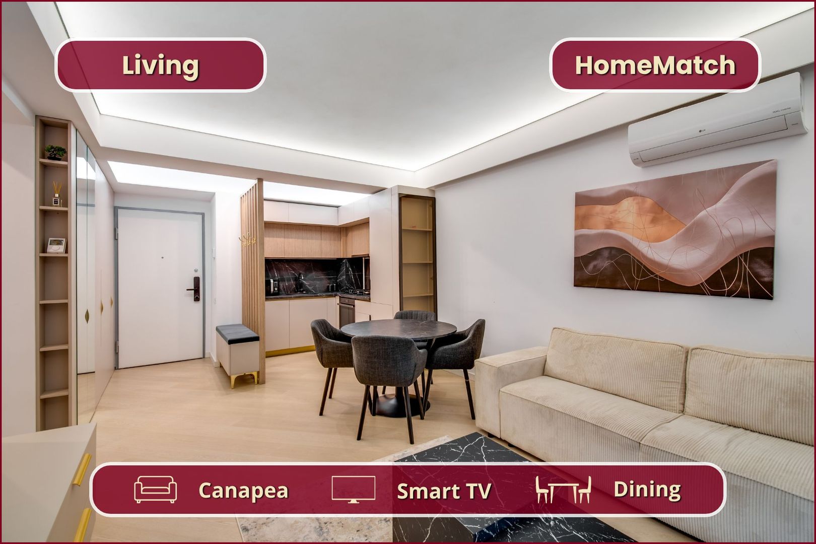 Cortina North || 2 camere || Parcare subterană || Comision 0% - Poză 4