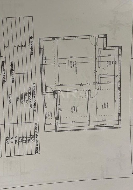 Apartament modern, 3 camere, langa VIVO MALL. - Poză 7