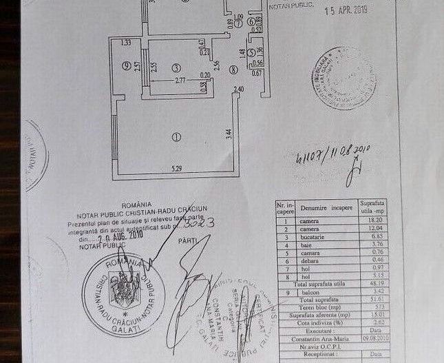 Apaartament 2 camere, decomandat, etaj 2, Micro 20 - Poză 1