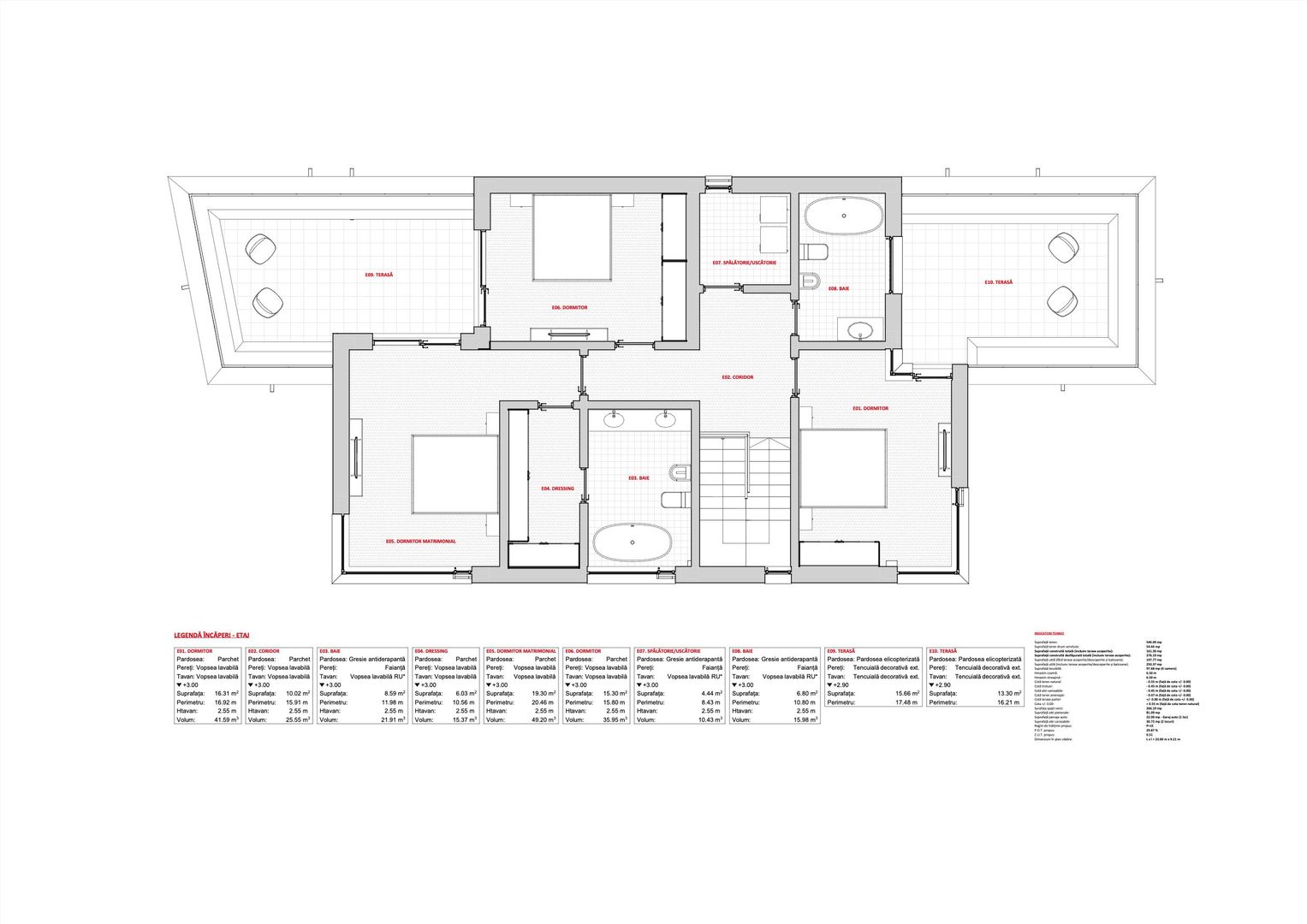VILA 4 CAMERE - CORBEANCA - 251MP - COMISION 0% - Schiță 25