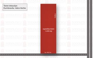 Teren generos vatra veche Dumbravita - Schiță 2