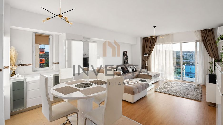 Apartament 2 camere cu terasa, etaj intermediar, Viva City, Gheorgheni - Poză 3