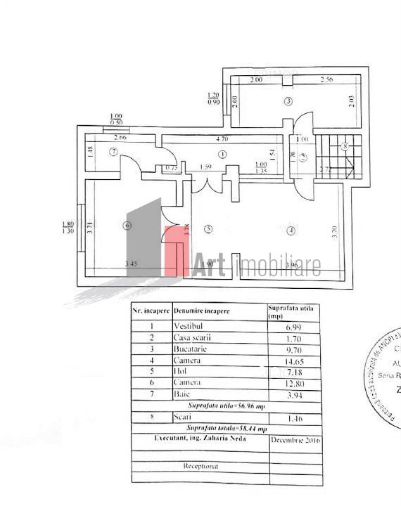 Vila S+P+1+M 220mp zona Popa Nan/Matei Basarab/Calea Calarasilor - Schiță 12